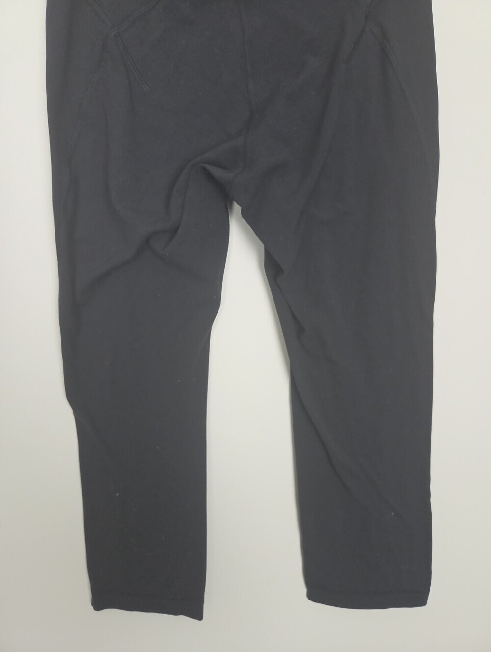 Lululemon Get Centred High Rise Crop 21" Womens 8 Black Leggings Athletic - Picture 7 of 9